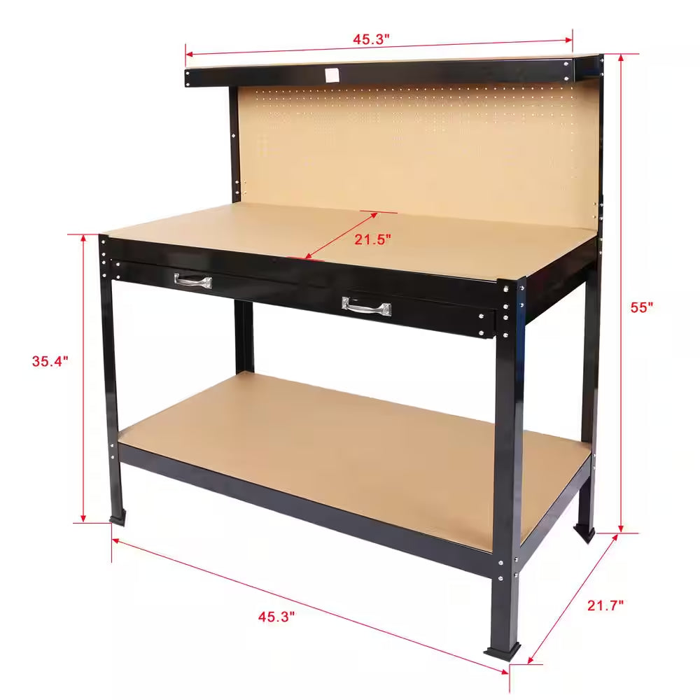 Wood Work Bench 115 Cm